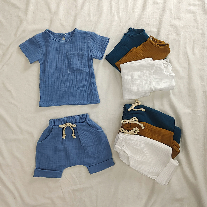 Baby Products Organic - Organic Cotton Baby Clothes Set Summer