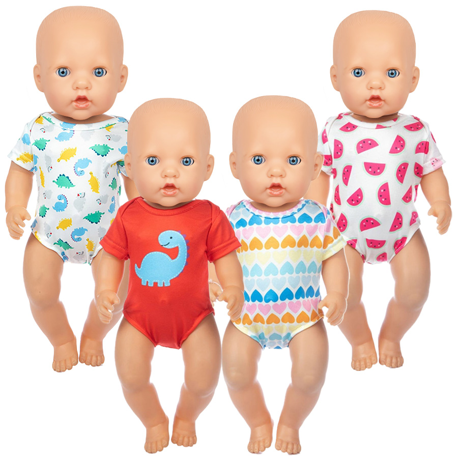 Baby Products Manufacturers - Cartoon Dinosaur Swimming Suit for 16-18Inch