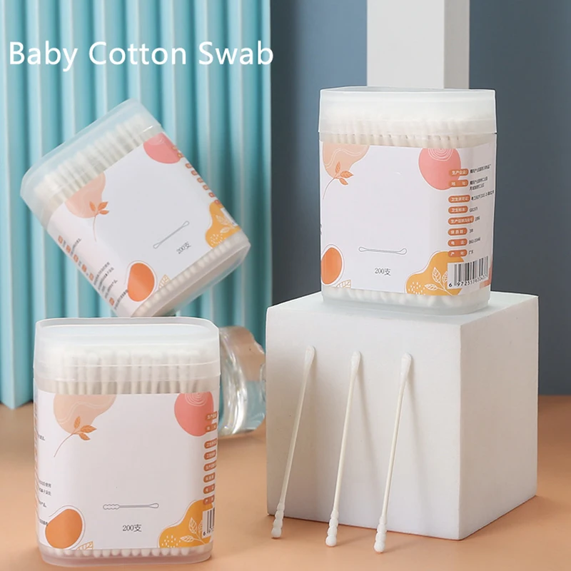 Baby Products Organic - Sticks Cotton 400PCS Organic Baby Cotton