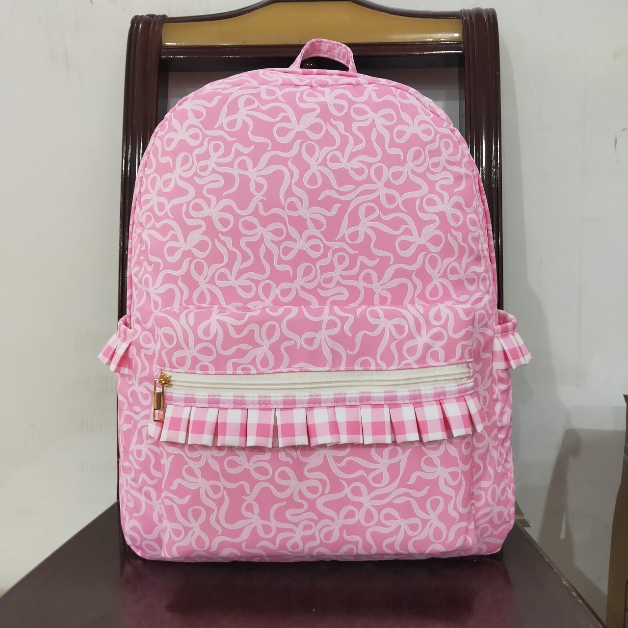 Baby Products Wholesale - Wholesale Children Pink Bows Outdoor Portable