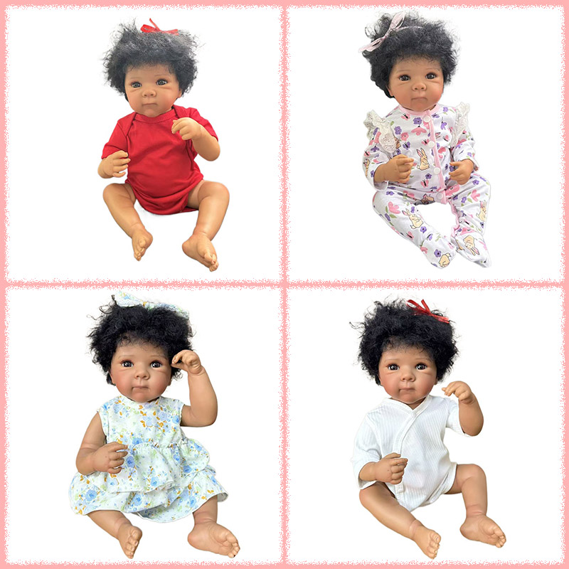 Baby Products For Curly Hair - 19inch Multiple Styles Choose Dark Skin