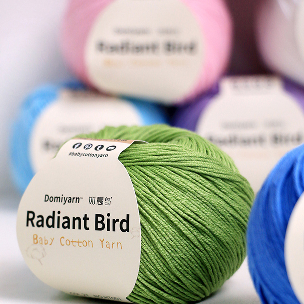 Baby Products Organic - 100% Organic Pure Cotton Yarn, 50g