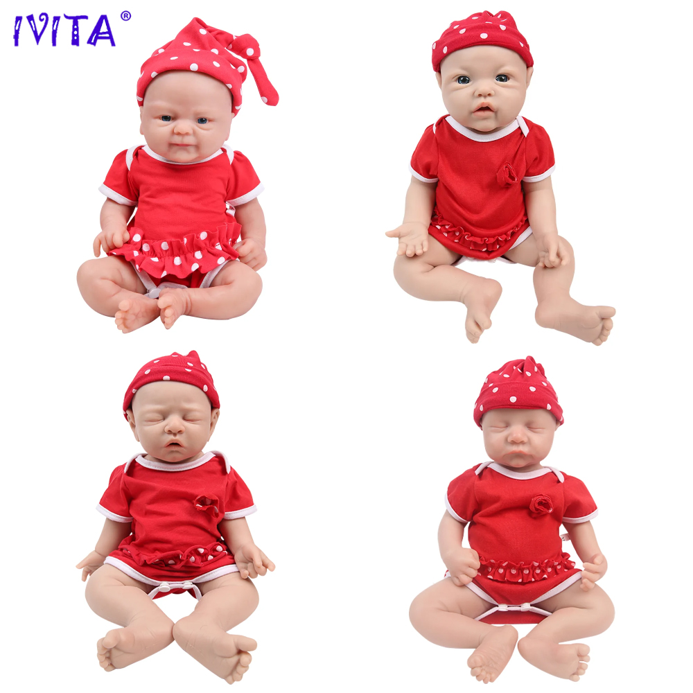 IVITA 100% Silicone Reborn Bab - đánh giá và giá Baby Products Wholesale
