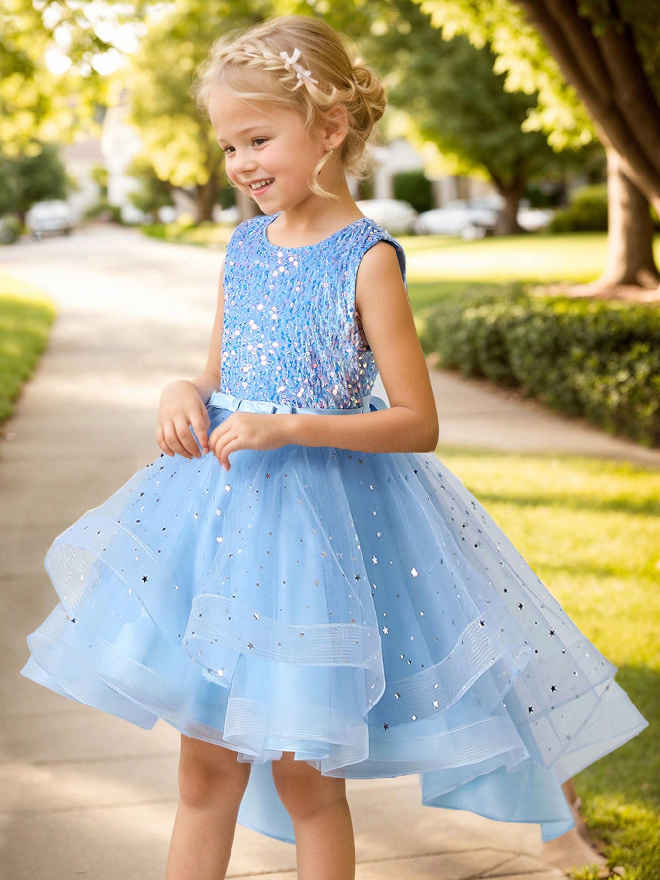 Baby Girl Princess Floral Sequ - đánh giá và giá Baby Products Manufacturers