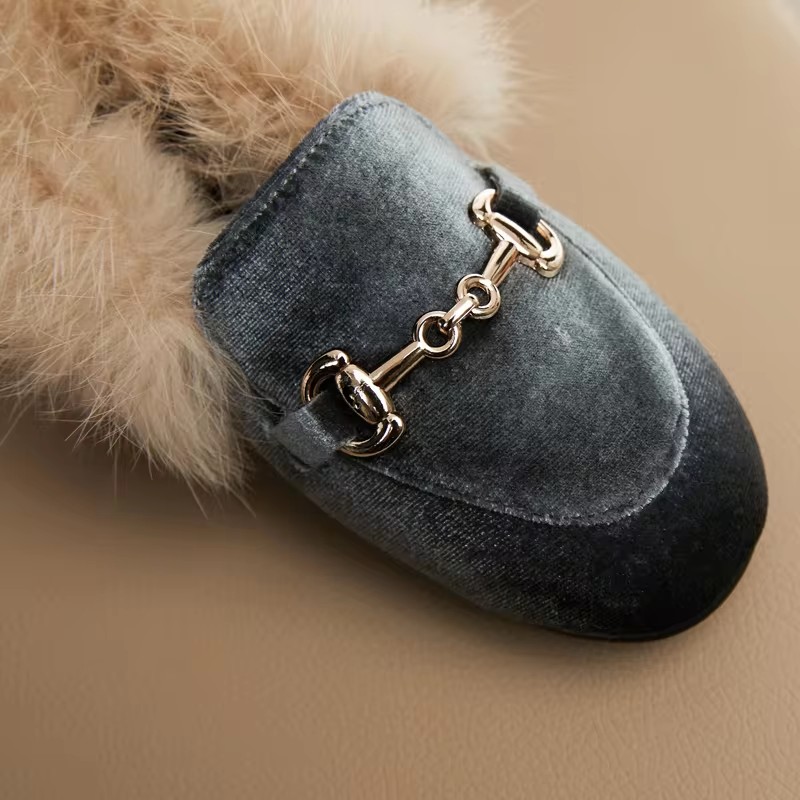 Winter Kids Fur Princess Shoes - đánh giá và giá Baby Products Brand