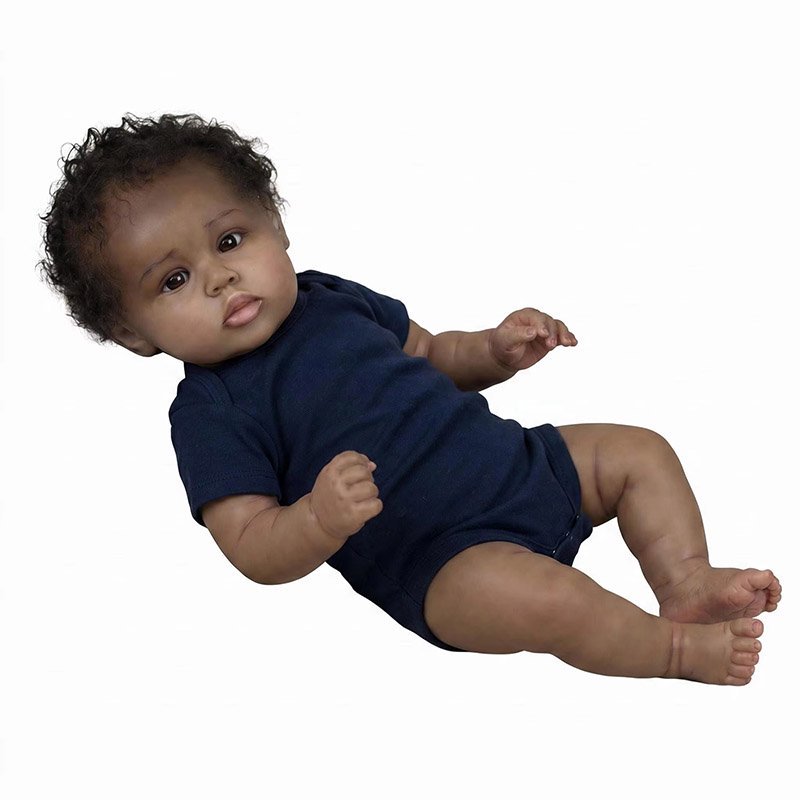 48cm Soft Silicone Vinyl Reube - đánh giá và giá Baby Products For Curly Hair