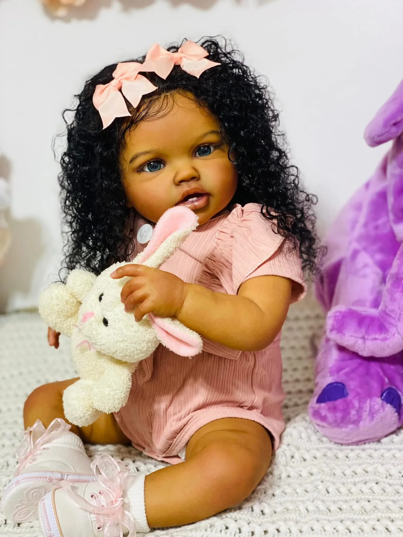 24Inch Reborn Baby Toddler Lot - đánh giá và giá Baby Products For Curly Hair