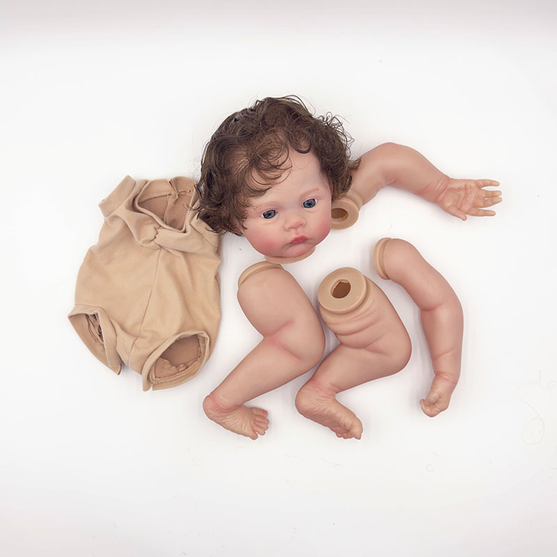 18inch Meadow Reborn Doll Kit  - đánh giá và giá Baby Products For Curly Hair
