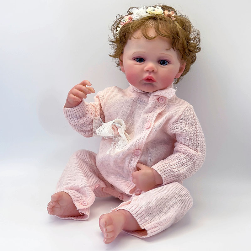 18inch Meadow Reborn Doll Kit  - đánh giá và giá Baby Products For Curly Hair