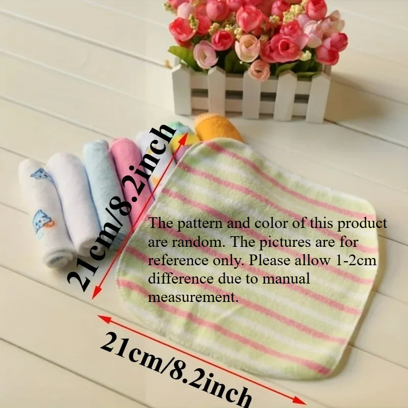 RANDOM 8PCS Baby Washcloths Se - đánh giá và giá Baby Products Organic
