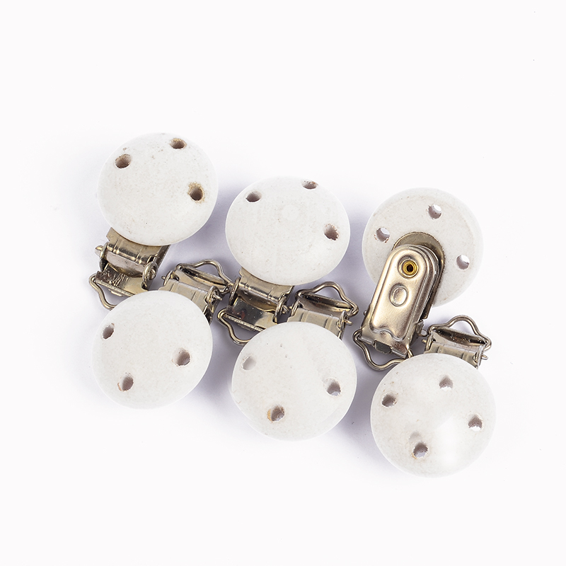 10Pcs Round Wood Pacifier Clip - đánh giá và giá Baby Products Wholesale