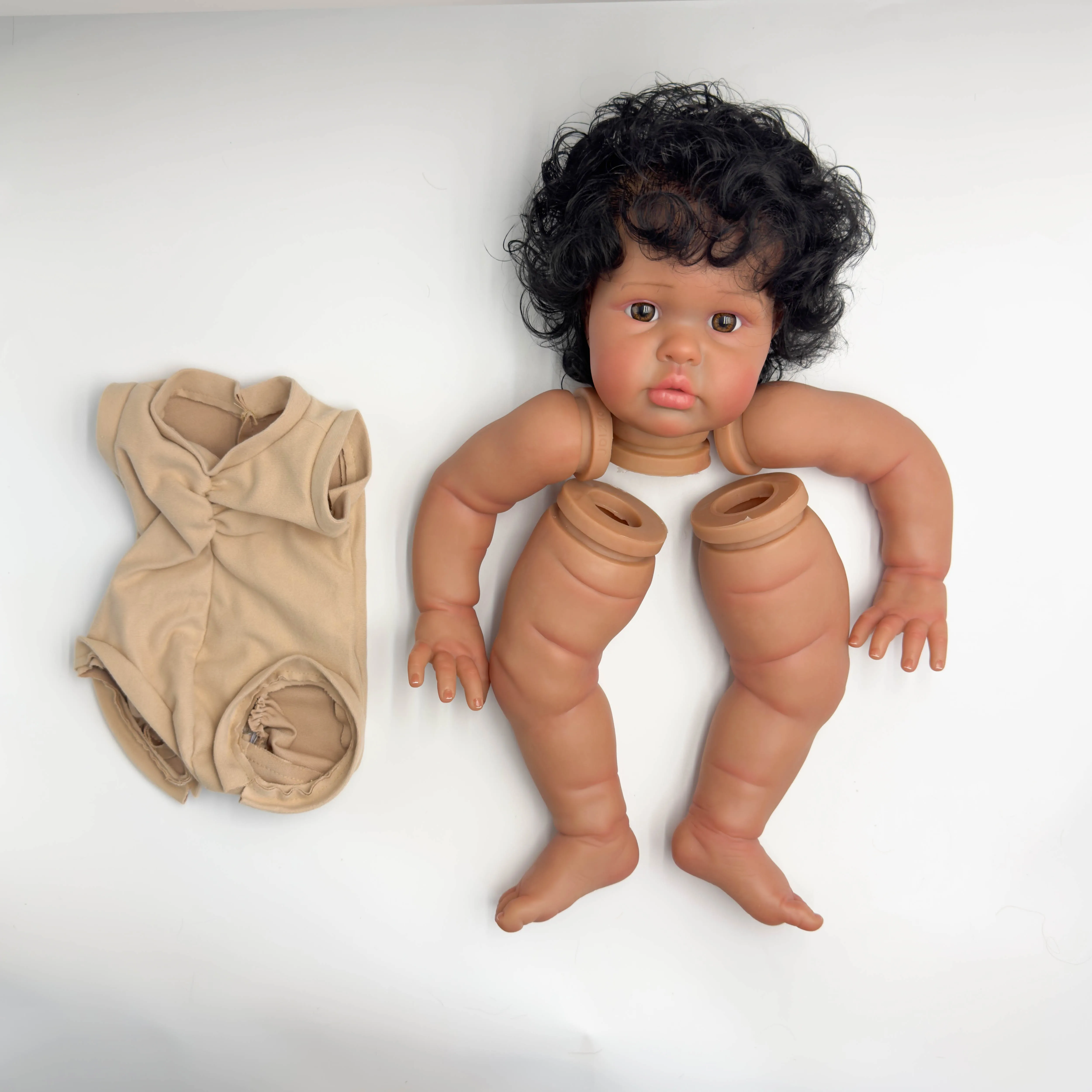 NPK 24'' Dark Skin Unfinished  - đánh giá và giá Baby Products For Curly Hair