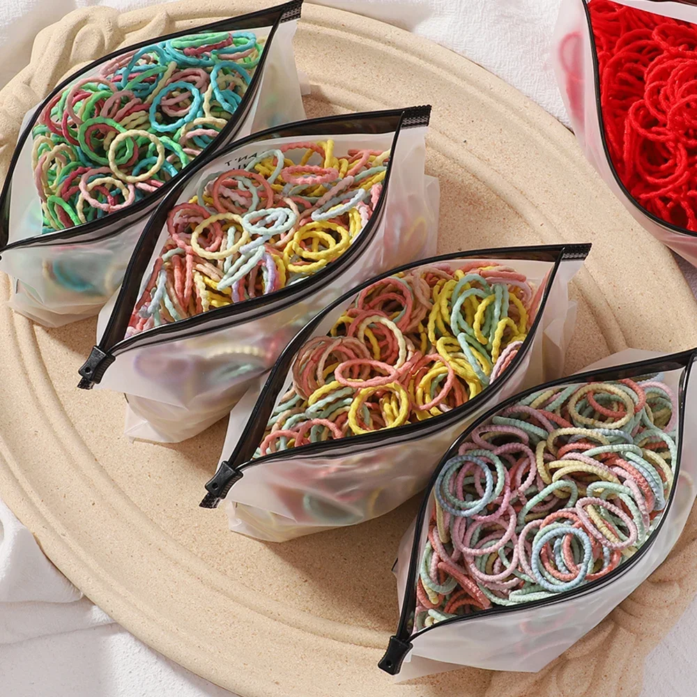 100pcs/Bag Elastic Hair Bands  - đánh giá và giá Baby Products Wholesale