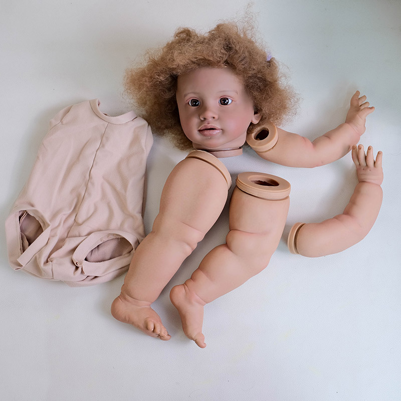 26inch Dark Skin Reborn Pippa  - đánh giá và giá Baby Products For Curly Hair