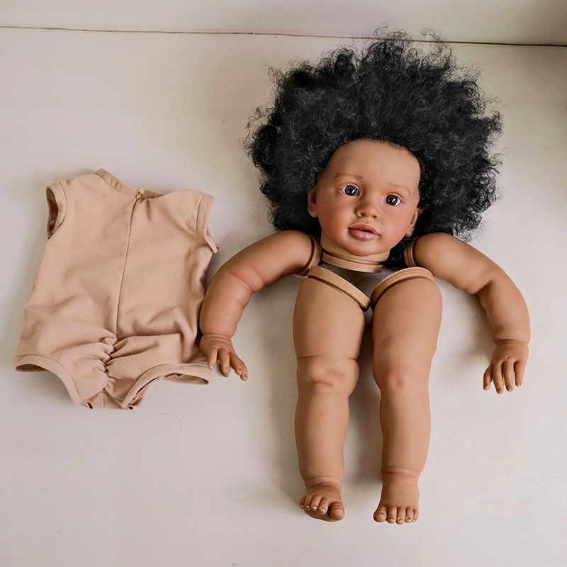 26inch Dark Skin Reborn Pippa  - đánh giá và giá Baby Products For Curly Hair