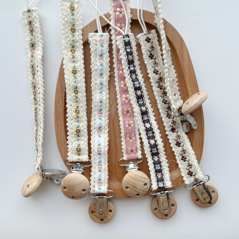 Lace Pacifier Clip Chain for N - đánh giá và giá Baby Products Manufacturers
