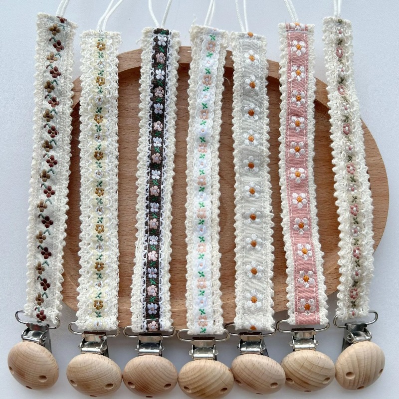 Lace Pacifier Clip Chain for N - đánh giá và giá Baby Products Manufacturers
