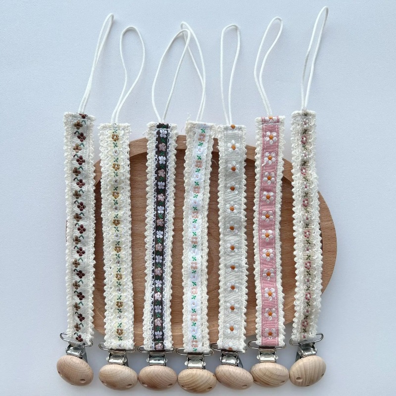 Lace Pacifier Clip Chain for N - đánh giá và giá Baby Products Manufacturers
